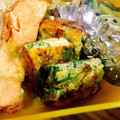 Misakiiit's cooksnap of when they made ＊お弁当＊　紅生姜とねぎの❀卵焼き.