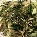 はに333's cooksnap of when they made 一人暮らしの簡単ミョウガと胡瓜の韓国和え.