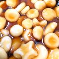 クック50XKMW☆'s cooksnap of when they made ミルク白玉のみたらし団子.