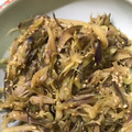 mamaたぬ's cooksnap of when they made 【大量消費】みょうがの炒め煮.