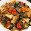 amomoa's cooksnap of when they made ナスと厚揚げのひき肉餡掛け.