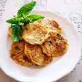 SIVKO's cooksnap of when they made カッテージチーズとズッキーニのそばバーグ.