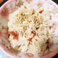 いおさんママ's cooksnap of when they made 簡単＊梅干しとしらすの炊き込みご飯.