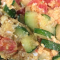 スイジョウ's cooksnap of when they made 簡単★美味★ズッキーニとトマトの卵炒め.