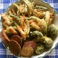 yoken201's cooksnap of when they made モロッコいんげんと人参のかき揚げ♪.