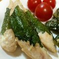 yukitarooo's cooksnap of when they made ささみの大葉焼き☆クリームチーズ入り.