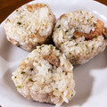 m＆まりぃ's cooksnap of when they made やみつき激ウマ♡唐揚げで!悪魔のおにぎり.