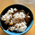 GoGo島みかん's cooksnap of when they made 甘栗おこわ♪むいちゃいまして。.