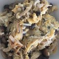 starwars3's cooksnap of when they made 材料２つ!!きのこと卵の中華風炒め物.