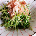 ♡こもれび♡'s cooksnap of when they made 簡単！一品☆豆苗のからし和え☆.