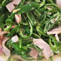 クック9BX7S9☆'s cooksnap of when they made ピーマンとハムのサラダ☆.