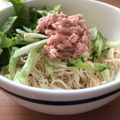 もきち☆'s cooksnap of when they made お酢でさっぱり♡中華だしで汁なしそうめん.
