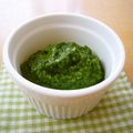 runa10's cooksnap of when they made バジルソース (ジェノベーゼ).