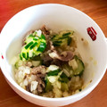 mocha03's cooksnap of when they made 暑い日！砂肝ときゅうりのスタミナ漬.