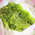 gingamom's cooksnap of when they made ケールの下処理と保存.