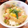 しおんり's cooksnap of when they made 昼夕おもてなし♪宇和島風鯛めし★わが家風.