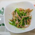 マダムカフェ♡'s cooksnap of when they made *豆苗とハムの和物*.