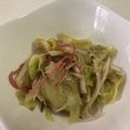papikun's cooksnap of when they made 春キャベツとカニカマ、みょうがのナムル風.
