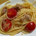 クックLOPWLE☆'s cooksnap of when they made トマトとツナの麺つゆパスタ.