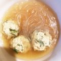 クックPNUULZ☆'s cooksnap of when they made 鶏団子と白菜と春雨のスープ.