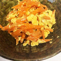♡マシェリ♡'s cooksnap of when they made ご飯がすすむ★にんじんと卵の甘辛炒め.