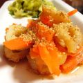 cookcoking's cooksnap of when they made レンジで簡単！人参ちくわ煮.