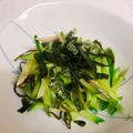 へい♡ゆー♡'s cooksnap of when they made 一人暮らしの簡単ミョウガと胡瓜の韓国和え.