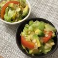 y____○'s cooksnap of when they made レタスとアボカドのサラダ.