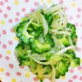 まーゆー丼's cooksnap of when they made ＊簡単＊夏の常備菜♬ゴーヤの甘酢漬け♡.