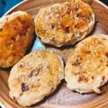 lulu_'s cooksnap of when they made 椎茸入り♪ポン酢で簡単ハンバーグ.