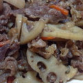 のんゆうママ's cooksnap of when they made 牛肉と蓮根の甘辛炒め.
