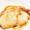 ふぅ☆☆'s cooksnap of when they made 鶏むね肉のレンジでチン♪しょうが焼き◎.
