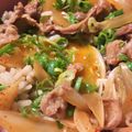 せのやん's cooksnap of when they made ネギたま牛丼、黒毛和牛バージョン。.