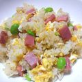 ☆くらこ☆'s cooksnap of when they made 枝豆とベーコン☆パラパラ炒飯.