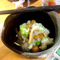 みたろう's cooksnap of when they made つるむらさきのおろしがけ.
