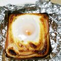 shushu0909's cooksnap of when they made 目玉焼きトースト　トースター.