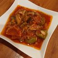 食いしん坊山ガール's cooksnap of when they made チキンとナスのトマト煮込み.
