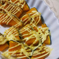main73's cooksnap of when they made 3分で★かぼちゃのカレーマヨ焼き.