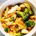 にーにやー's cooksnap of when they made シーフードとブロッコリーのマヨソース炒め.