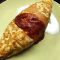 にだんバラ's cooksnap of when they made 昔懐かしのオムライス.