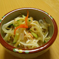 もんしゅしゅ's cooksnap of when they made もやしときゅうりのごま酢のもの.