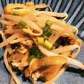 こーたんママン's cooksnap of when they made もやしと薄揚げのさっぱり炒め.