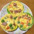 youすずニャン's cooksnap of when they made カップ＆レンチン！簡単　オープンオムレツ.