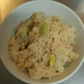 ゆみこう☆'s cooksnap of when they made 枝豆とじゃこの炊き込みご飯☆.