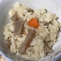 さと55's cooksnap of when they made 筑前煮アレンジ☆炊き込みご飯.