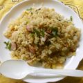花時計咲いた's cooksnap of when they made 冷蔵庫にある物で！☆THE 焼き飯！☆.