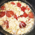 y_u♡'s cooksnap of when they made トマトと卵の中華スープ.