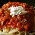 LuvSS's cooksnap of when they made トマト＆マスカルポーネのスパゲティ.