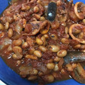 みー３２'s cooksnap of when they made おぼれイカ☆イカと茄子･豆のトマト煮込み.