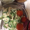 はなはながっぱ's cooksnap of when they made ばくばく食べちゃうゴーヤサラダ！！.